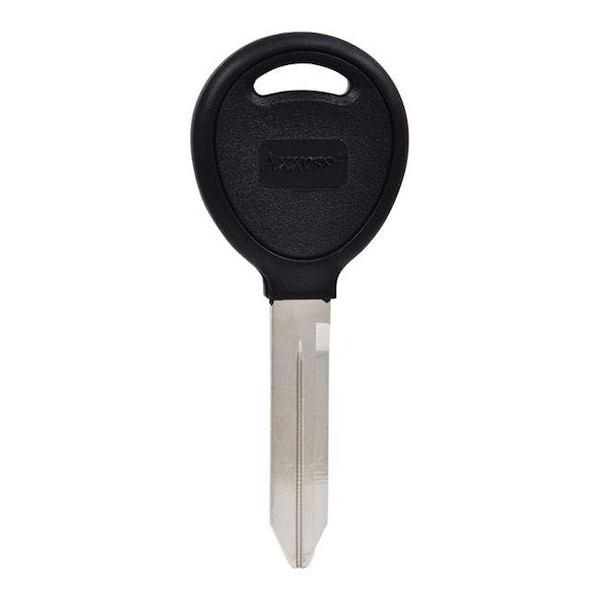Hillman 5932850 Key Krafter Automotive Blank 19R2 Double Sided Universal Key for Chrysler - Black & Silver; Pack of 5 5932850 - main